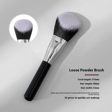 Single Soft Bristle Face Brush For Foundation Eyeshadow Powder And Concealer Application Portable Makeup Tool