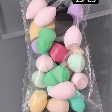 10/20/25/50/100PCS Latex-Free Makeup Sponges | Random Colors & Shapes for Liquid/Cream/Powder | Blending Beauty Sponge Bulk Set