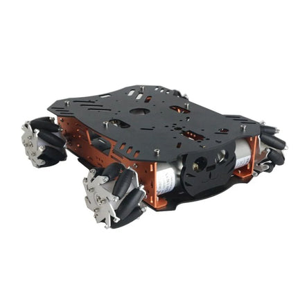 10-25Kg Load RC Tank Metal Mecanum Wheel Robot Car for Arduino Robot DIY Kit with 12V Encoder Motor Ps2 Programmable Robot Kit