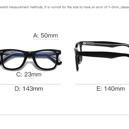 JMISUS Photochromic Optical Eyeglasses for Daily Life Women Men Square Frame Prescription Lenses Lightweight Comfortable Wear