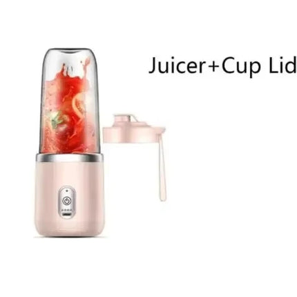 Handheld Usb Personal Mini Juicer Cup Portable Juicer Blender for Travel Water Bottles with Single or Double Cups