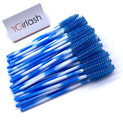 50/10 PCS/Pack Disposable Eyelash Swab Mini Individual Lash Applicators Mascara Brush Eyelashes Extension For Maquillaje Makeup