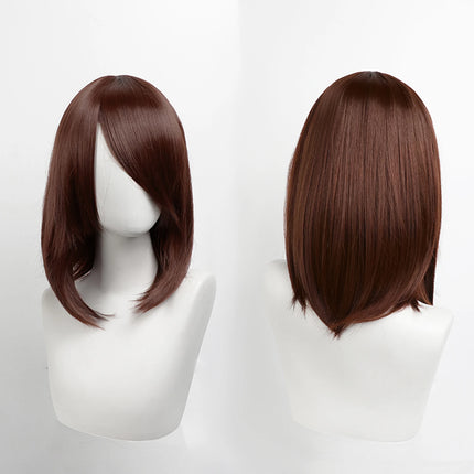 Synthetic Medium Length Cosplay Wig, Adjustable Headband,Multiple colors