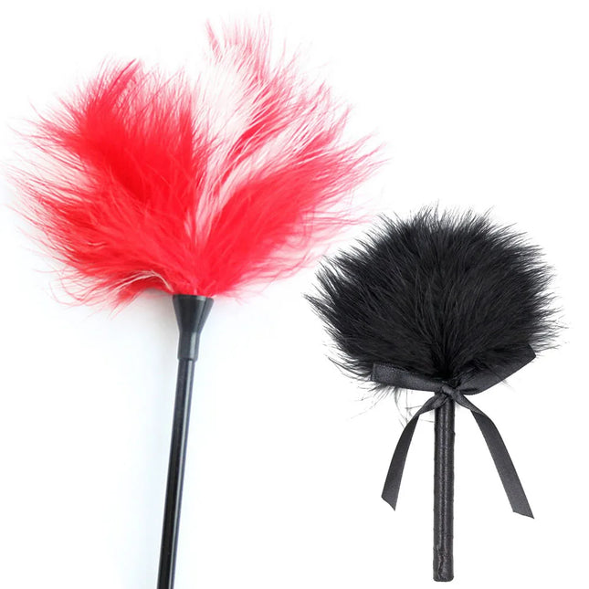 Feather Whip spank Flirt paddle Sex Toys Tickler Whip Policy Knout Sexy toy for Couple Game BDSM Adult Games cosplay Products