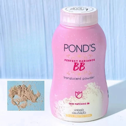 PONDS Thailand Setting Powder, Oil-Control & Long-Lasting Matte Finish, Lightweight Face Powder for Makeup Fixing