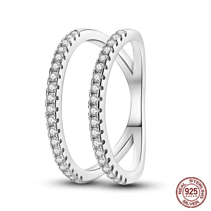 Fashion Original Luminous Firefly Rings 100% 925 Silver Eternal Heart-Shaped Zircon Rings Fine Wedding Engagement Jewelry Gifts