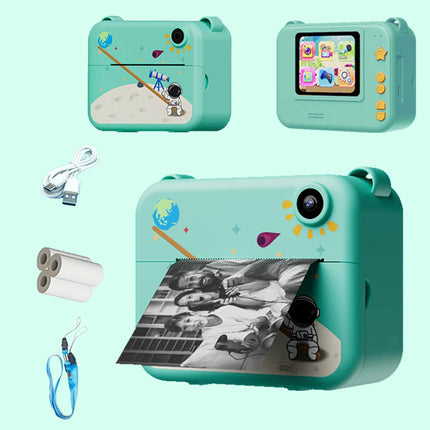 Digital Kids Instant Printing Camera Mini Thermal Photo Printer for Children Suitable for Photography Holiday Gift Camera Kids