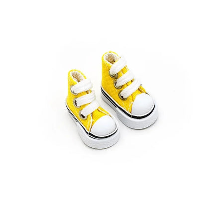 3.5cm 5cm Blythe Doll Shoes 20cmdoll Canvas Shoes 10cm Doll Bjd Shoes Doll Accessories Change Dress Game Playing House Gift Toys