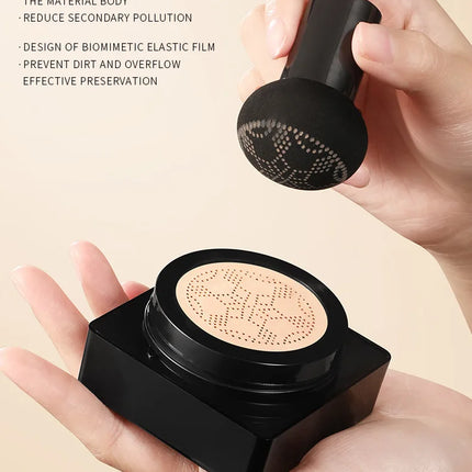 Mushroom Head Air Cushion CC Cream Foundation Concealer Oil-control BB Cream Whitening Face Base Makeup Cosmetics Moisturizing
