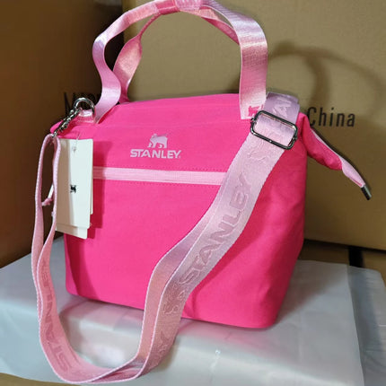 Replica Shoulder Bag Mini Soft Insulation Bag Outdoor Portable Travel Lunch Bag Upgraded Insulation Oxford Cloth Materia