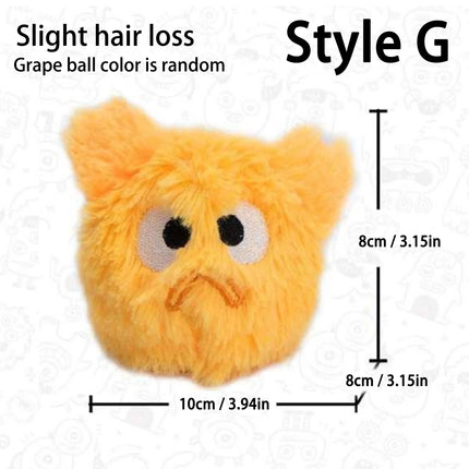 Plush Pinch Toy Creative Stress Relief Toy Grape Ball Pinch Unique Gift