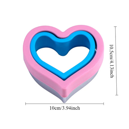 Sandwich Cutters for Kids Set with Sealer DIY Cookie Bread Mold Cutter Shapes Christmas Tree Sandwich Makers Lunch Bento Box