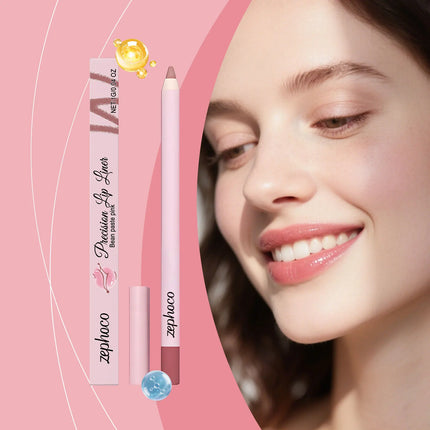 High Pigment Lip Liner Pencil Waterproof & Long-Lasting Lip Liner Defining Lip Shape Creamy & Smooth Lip Pencil Plumping Effect