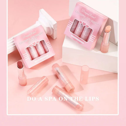 Jelly Tinted Lip Balm Moisturizing Lip-Primer Mask Cute Jelly Tinted Gloss Stick Lighten Lines Plump Lip Care Makeup Cosmetics