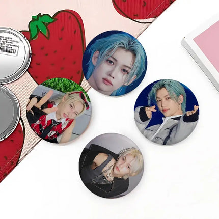 I-FelixS Cool Badges Badges Cartoon Round Brooches On Backpack Jacket Acrylic Button Pins Collection Gifts