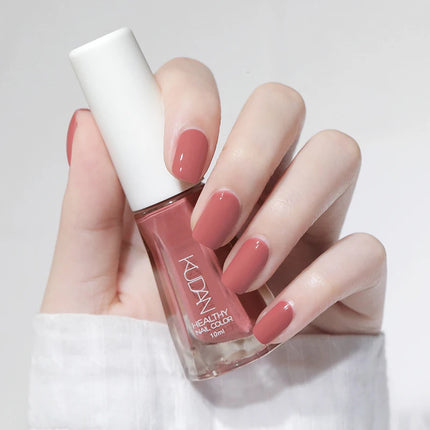 KUDAN 10ml Glass Bottle Colorful Nail Polish for Nails Pink Purple Blue Neon Fashion Polish Nail Art Varnish Summer Spring