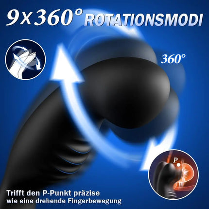Anal Vibrator Male Sex Toys for Men Prostate Massager With Penis Ring Remote Anal Toy Adults Product Butt Plug for Women Gay