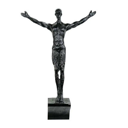 Athlete Rock Climbing Resin Background Wall Hanging Decoration, Sculpture Statue, Retro Figures, Present Decor New 2023