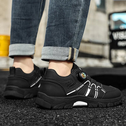 Spring and Autumn Style Driving Business Large Size British Style Comfortable Work Non-Slip Wear-Resistant Casual Shoes Korean Style Trendy Elastic Men's Shoes