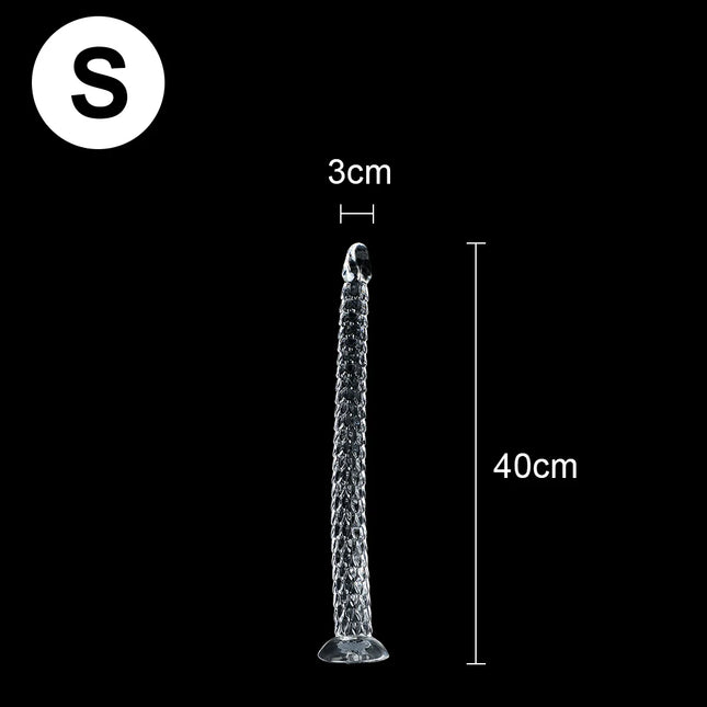 40-60cm Scaly Long Dildos For Women Vaginal Toys Anal Plug Men Butt Dilator Artificial Penis Female Masturbator Sex Whips Adults