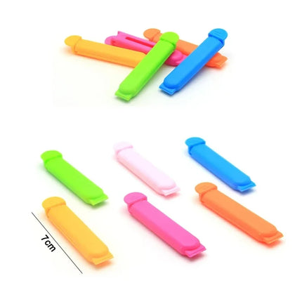 10-50Pcs Portable Kitchen Storage Food Snack Seal Sealing Bag Clips Sealer Clamp Plastic Tool Kitchen Accessories Bag Clip