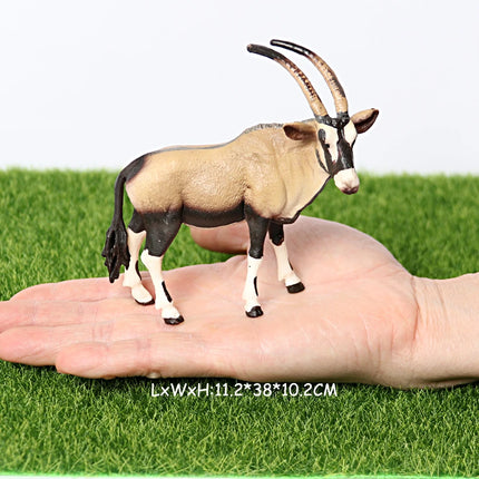 Realistic Farm Animal Shropshires Merino Sheep Goat Argali Antelope Gazella Waterbuck Model Figures Birthday Christmas Toys Gift