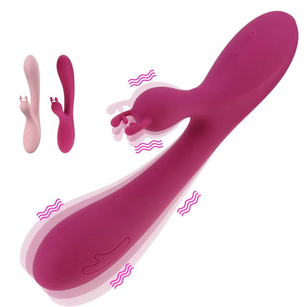 Adult sex toys Vibrators G-spot 10 Speeds USB Rechargeable Powerful Dildo Rabbit Vibrator for Women Clitoris stimulation Massage