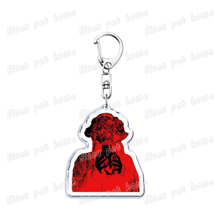 Horror Movie Obsession Keychain for Accessorie Bag Scary One Wish Willow Farming Keyrings Jewelry Friends Nikki Fans Gifts