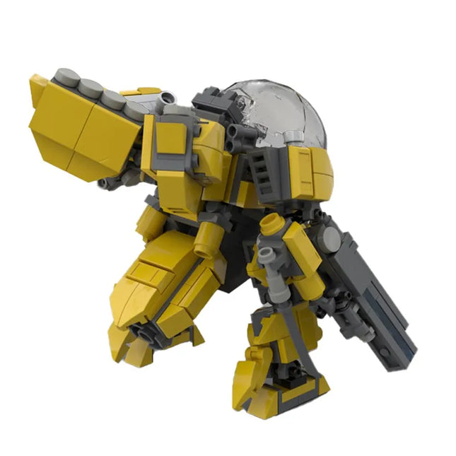 GSBAN Game AF-05 Fighter Armor War Machine Robots 321PCS MOC Model Building Blocks Toys for DIY Robots Toy  Gifts