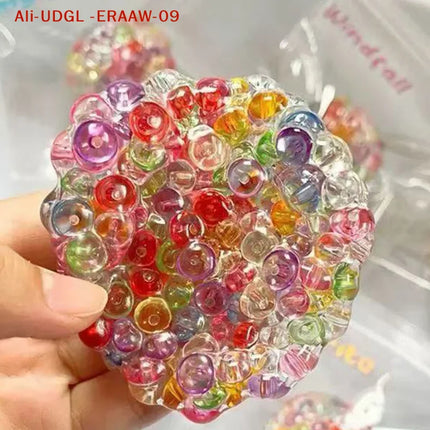 "Designed Squishy Beads, Decompression Ball Game for Kids, Slow Rebound Stress Reliever Toy"