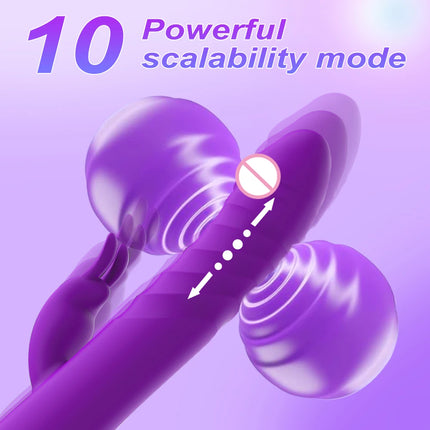 Thrusting Dildo Vibrator Adult Toys for Women Sex Toys Dildos Rabbit G Spot Vibrator Silicone Clitoral  Adult Sex Toy for Women