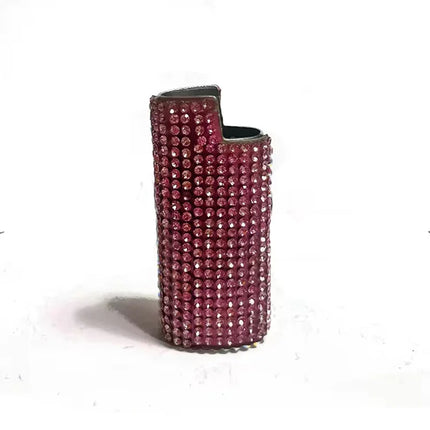 Metal Shell Case Holder Lighters Sleeve Pouches DIY Creative Crystal Cover j5 Lighter Box Cases Covers