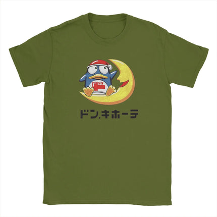D-Don Q-Quijote T Shirt Summer  Fashion T Shirts Man Cotton O Neck Oversized Clothes Short-Sleeved Y2K Funny Tops