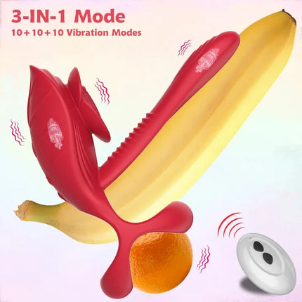 Rose Lock Ring Vibrator for Men,delayed Ring for Masturbation,stimulating Penis and Prolonging Orgasm,adult Products for Couples