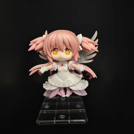 Chibi Puella Magi Madoka Magica Anime Figure Kaname Madoka Akemi Homura Pvc Model Collectible Desktop Decoration For Anime Fans