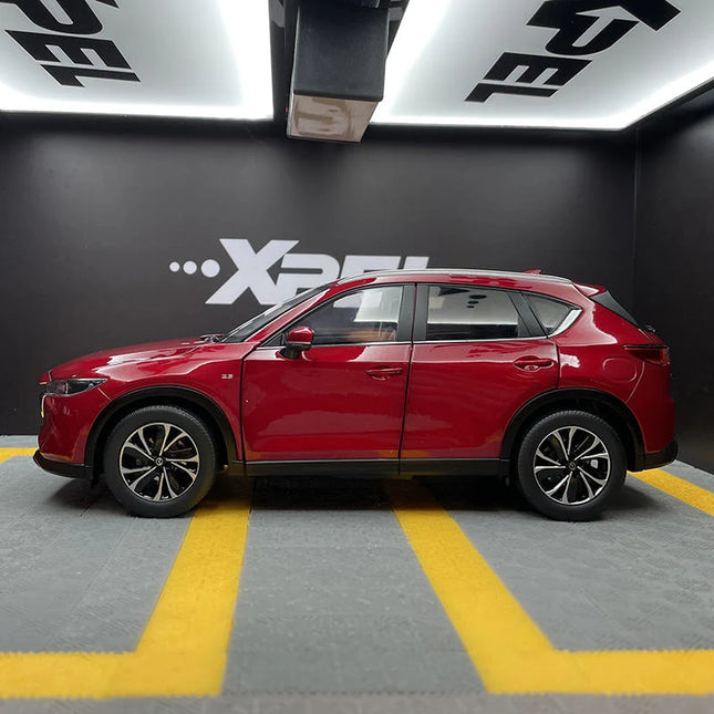 1:18 MAZDA CX-5 CX5 SUV Alloy Car Model Diecast Metal Vehicles Car Model High Simulation Collection Children Toy Gift Decoration