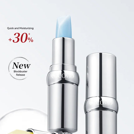 Gecomo Temperature Color Change Lip Balm Long-Lasting Hydration Soft Moisturizing Deep Nourishment Fine Glitter Anti-Wrinkle Enhance Complexion Lip Care