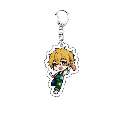 Anime WIND BREAKER 6cm acrylic Keychain key chain big stand brand Sakura-harusugita Keitaro  decoration key ring Gift