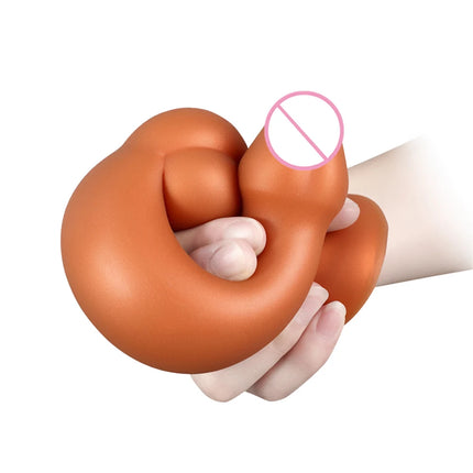 Alien Shaped Penis 3 Sizes Silicone Huge Anal Plug Dildos Big Butt Plug Dilator Stimulate Vagina Anus Fast Orgasm Sex Toy Dick