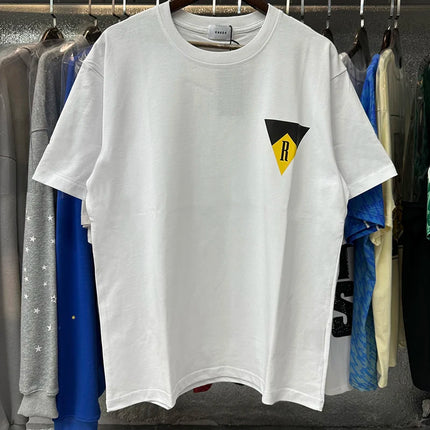 26SS New American Style Rhude T-Shirt High Street Hip Hop Fashion Men's Women's Trendy Short Sleeve Stock