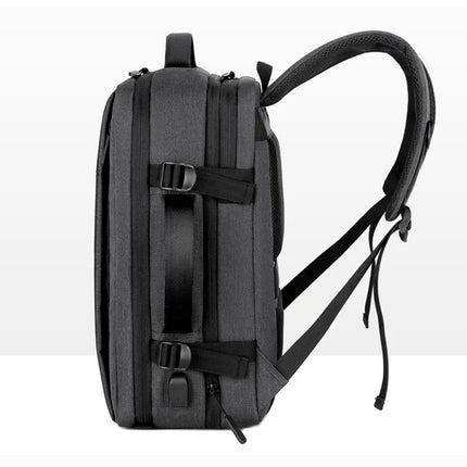 Men Large Capacity Backpack USB Charging Male Laptop Bagpack Waterproof Business Travel Back Pack Luggage Bag Mochila