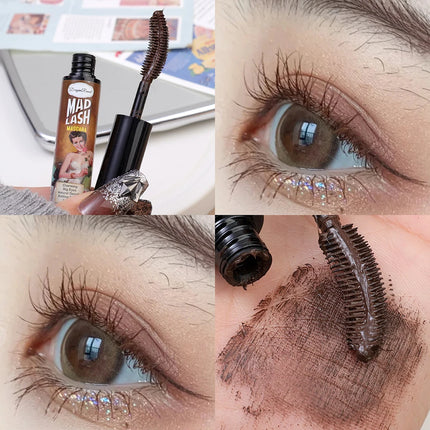 Mascara European American Makeup Style Color Mascara Thick And Easy To Color Eyelash Brushes Eye Cosmetics Tools