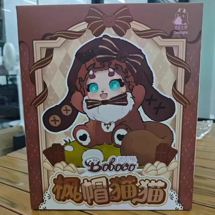 Boboco Aili Cat Series Dream of the Day 500% Vinyl Plush Doll Cute Trendy Blind Box Toy Collection Surprise Gift for Girls Kids