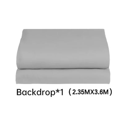 SH Green Screen 2.4X4M Collapsible Chroma Key Backdrop Wrinkle-Resistant Fabric Ultra-Quick Setup background removal for Stream
