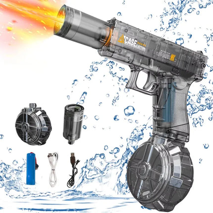 Electric LED Water Pistol 330ml / Pistolet Eau LED Électrique 330ml