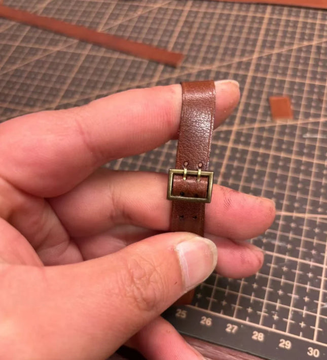 1/6 Scale Soldier Leather Belt Model for 12'' Figure