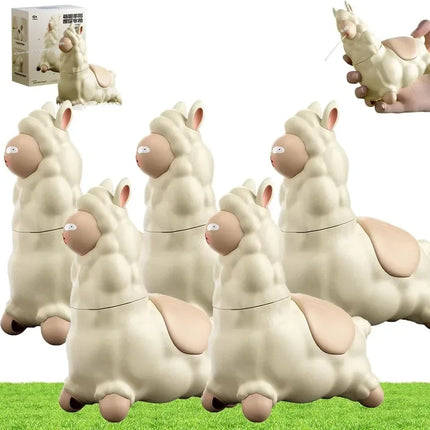 Spitting Llama Water Toy Squirt Gun Alpaca Interactive Water Sprayer with Head-Shaking Summer Backyard Beach Bathtub Water Play