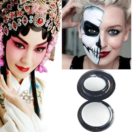 15g White Makeup Foundation Cream Concealer Halloween Cream Face White Makeup Scenic Opera new Make-Up