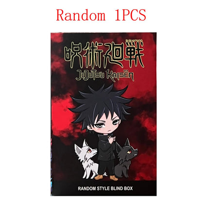 2026 new Anime Kaisen Figure Q Version Satoru Gojo Itadori Yuji Fushiguro Megumi Kugisaki Model Car Decora Blind Box Gift Toy