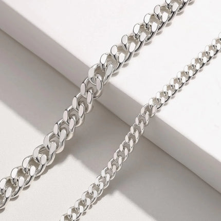 Gold Ankle Bracelets for Women K Gold Plated/Silver Anklets for Women Waterproof Minimalist Cuban Link Anklets Set Gift